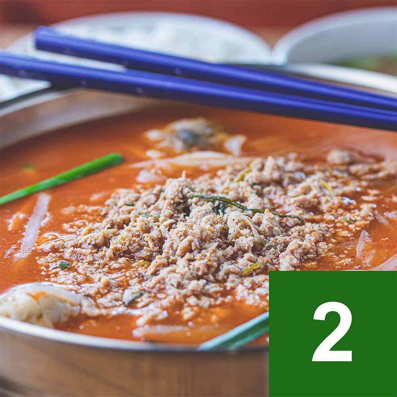 Spicy Kalguksu