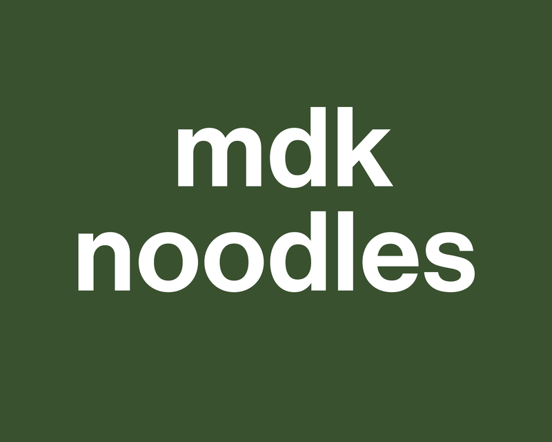 MDK NOODLES logo